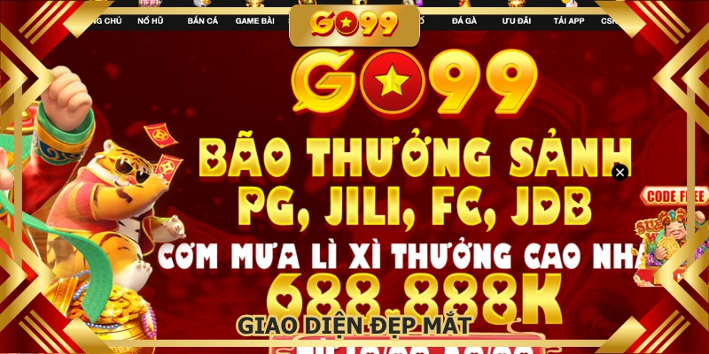 Tông màu đỏ càng làm thu hút người dùng